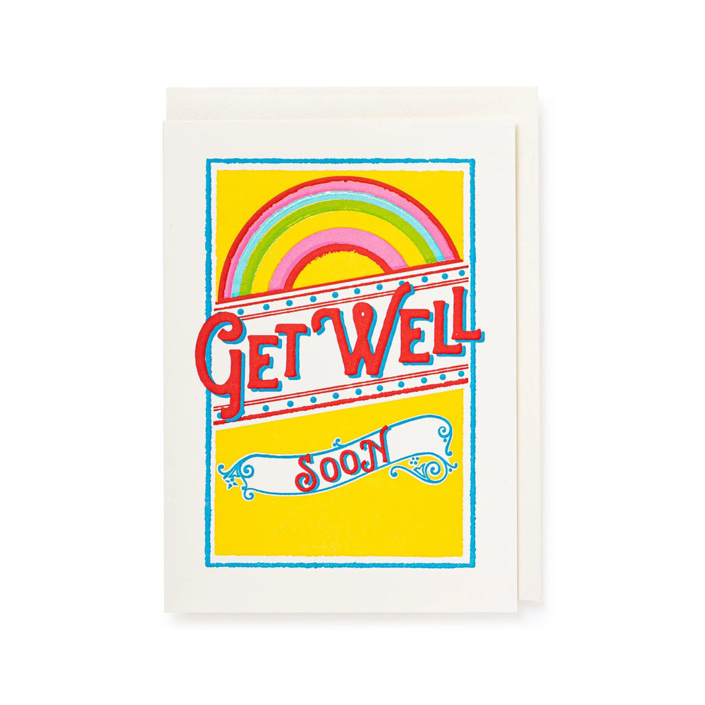 Archivist čestitka Get Well Soon Rainbow