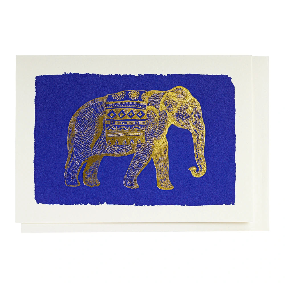 Archivist čestitka Gold Elephant