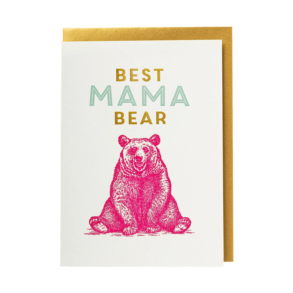 Archivist čestitka Mama Bear