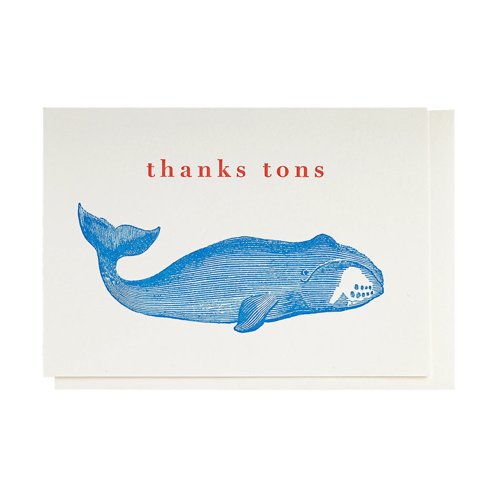 Archivist čestitka Thank You Whale