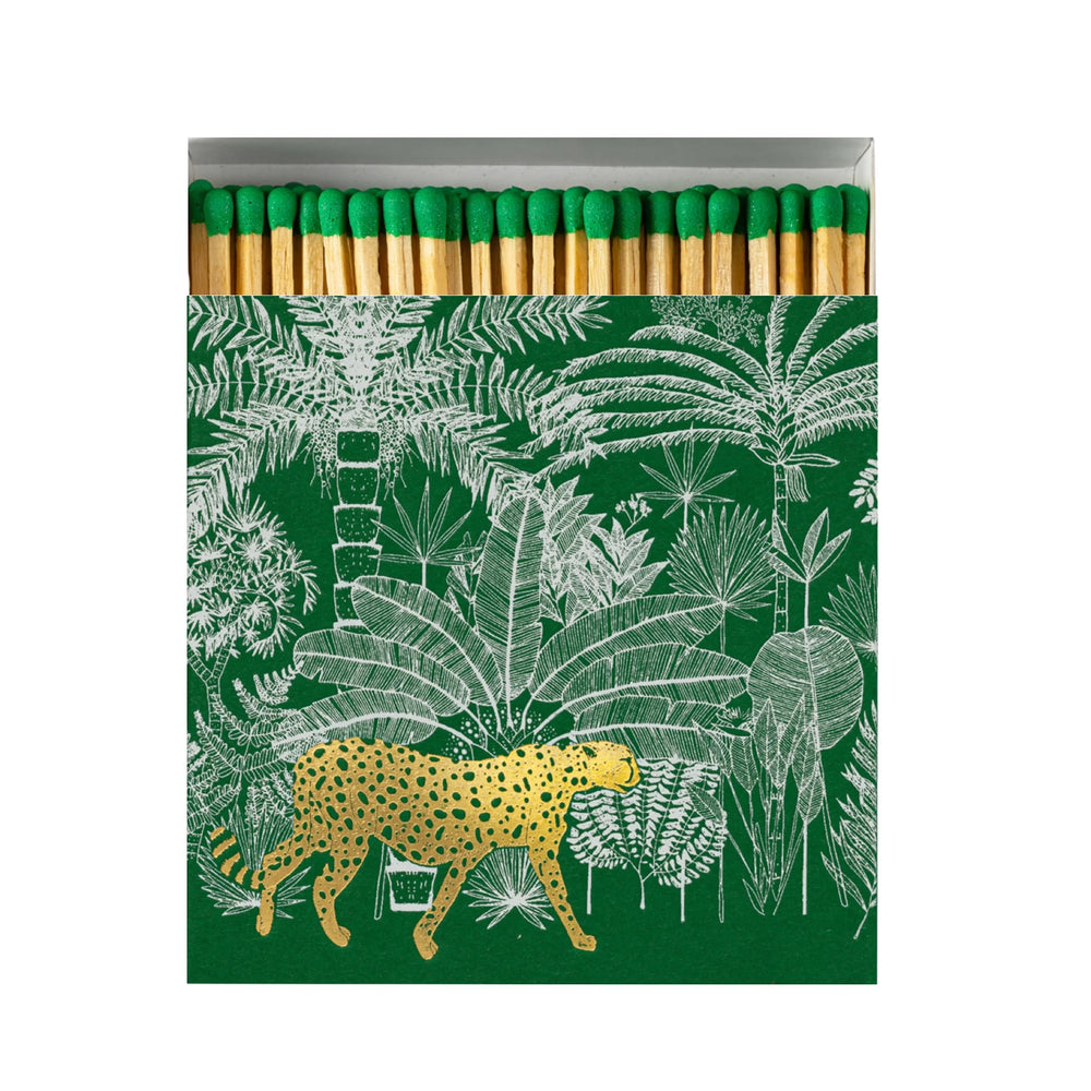 Archivist šibice Green Cheetah in Jungle