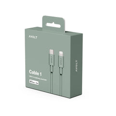 Kabel 1 - USB-C Oak Green - 2 m brenda Avolt