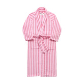 Bongusta Pamučni Kućni ogrtač - Baby Pink & Ski Patrol