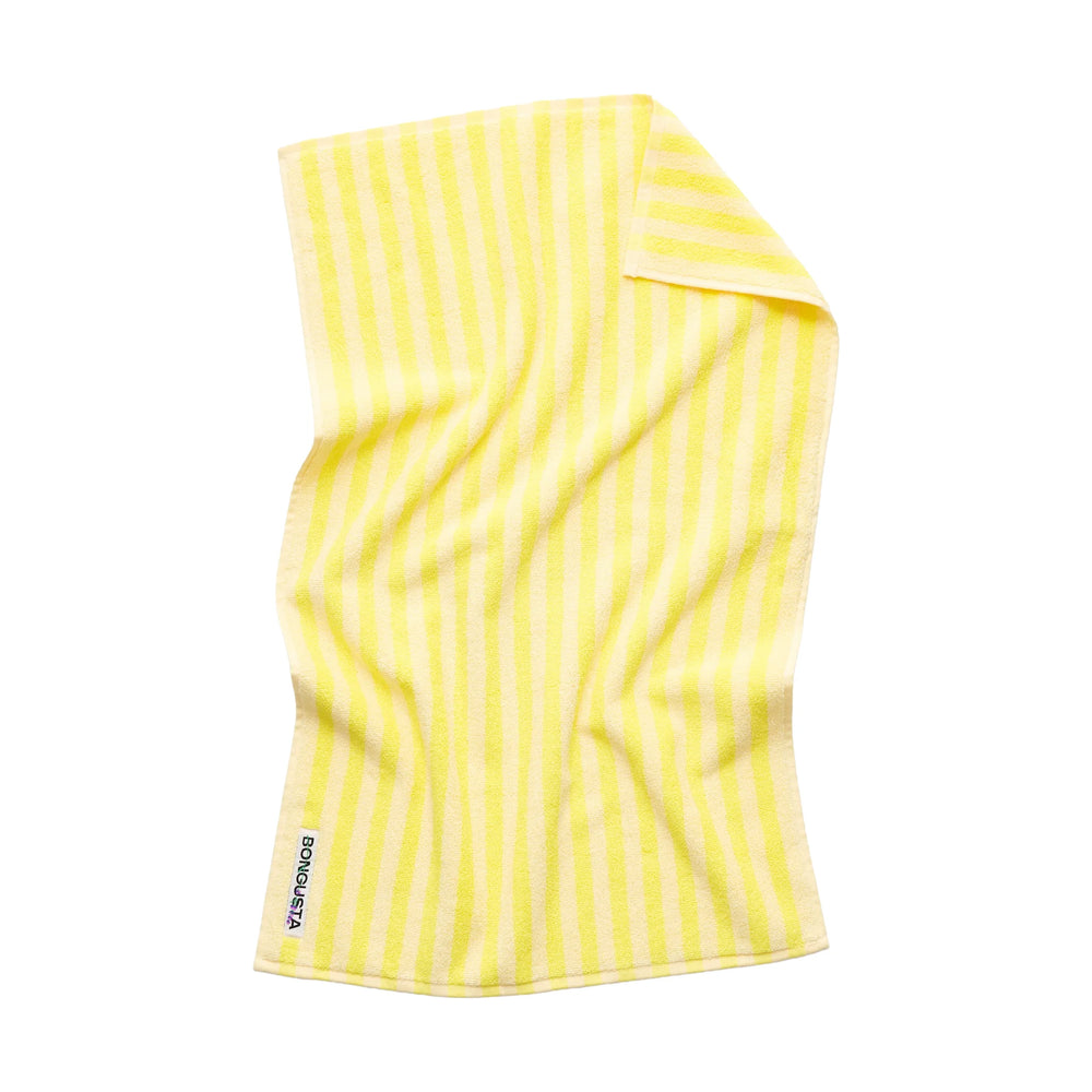 Bongusta Ručnik M Pristine & Neon Yellow