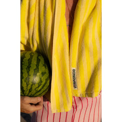 Bongusta Ručnik Pristine & Neon Yellow - tekstil
