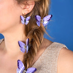 Mini kopča za kosu Purple Butterfly brenda Coucou Suzette