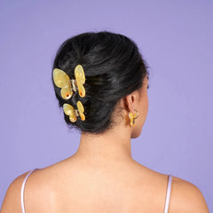 Mini kopča za kosu Yellow Butterfly brenda Coucou Suzette