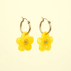Coucou Suzette Naušnice Buttercup - nakit