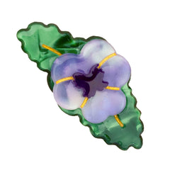 Coucou Suzette Španga za kosu Purple Pansy