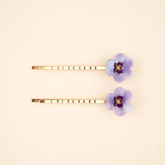 Coucou Suzette Pansies 2 kom - ukosnice za kosu