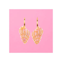 Coucou Suzette Naušnice Shell | SHARENO