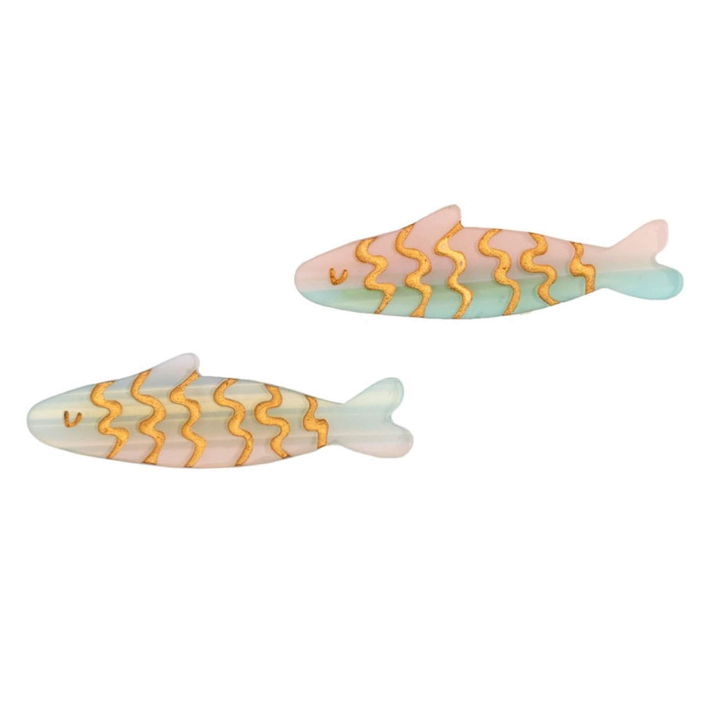 Coucou Suzette Špange za kosu Sardines - 2 kom