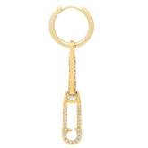 Crystal Haze Locked naušnica - Double