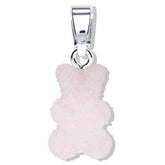 Crystal Haze Nostaglia bear Fizzy privjesak Strawberry - srebrni