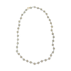 Labro Ogrlica Fiori - Silver black