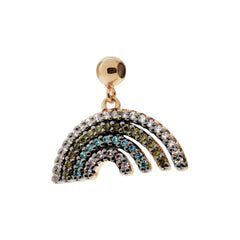 PDPAOLA Charm privjesak Rainbow
