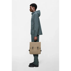 RAINS Ruksak MSN mini - Beige - torbe i dodaci