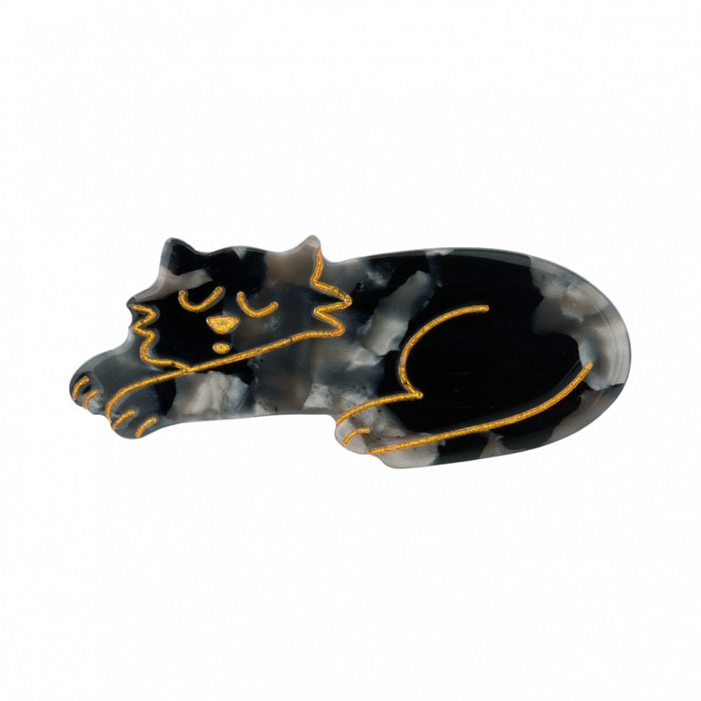 Coucou Suzette Španga za kosu Black cat