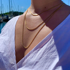 Lančić - zlatni brenda Crystal Haze