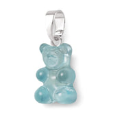 Crystal Haze Nostalgia bear privjesak - Mediterranean srebrni