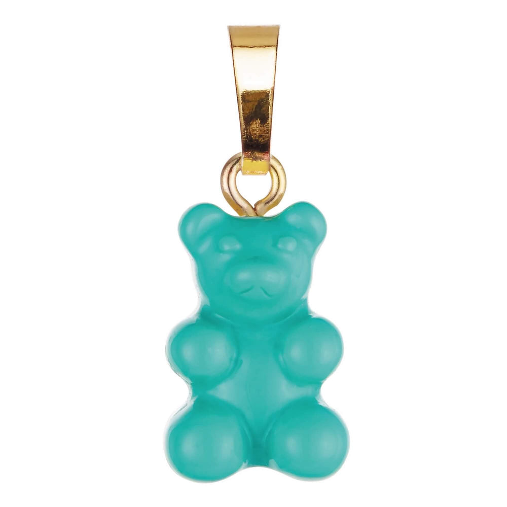 Crystal Haze Nostalgia bear privjesak - Mykonos blue
