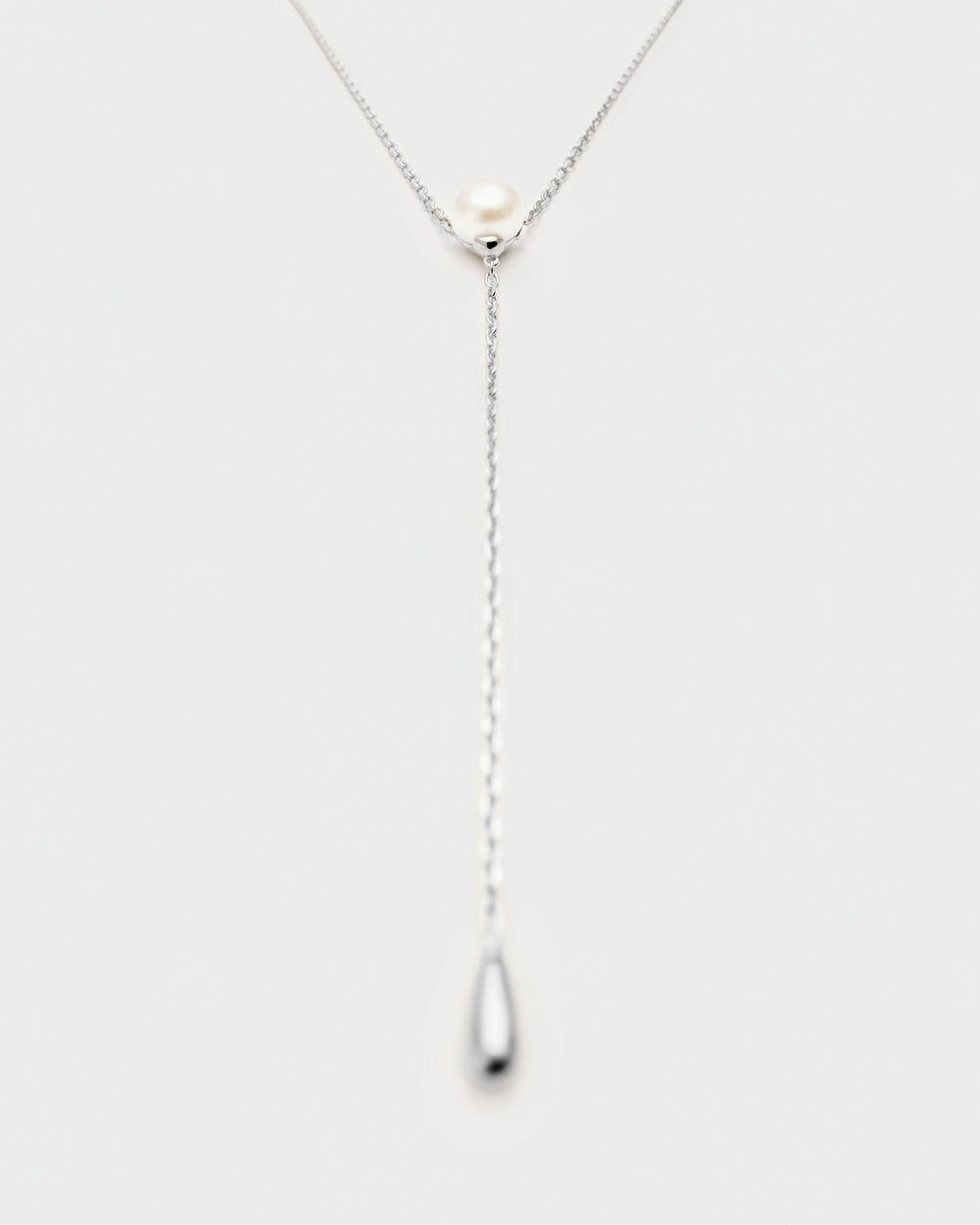 PDPAOLA Ogrlica Pearl Stella - srebrna 