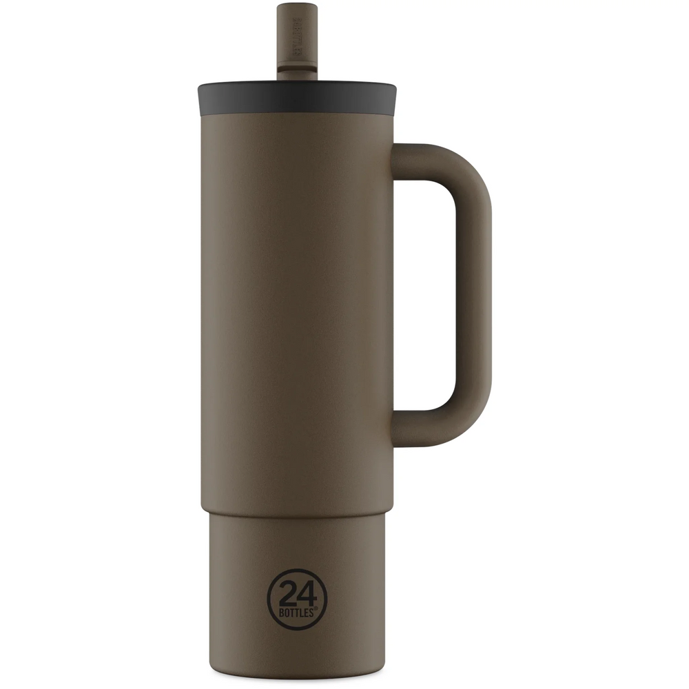 24Bottles Termos boca sa slamkom - Mocha (800ml)