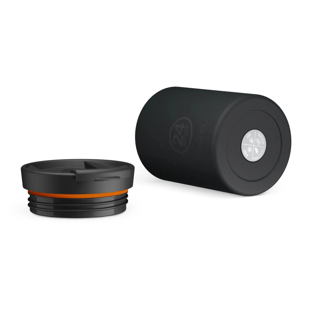 24Bottles Termos šalica Travel Tumbler - Tuxedo Black (350 ml) | SHARENO