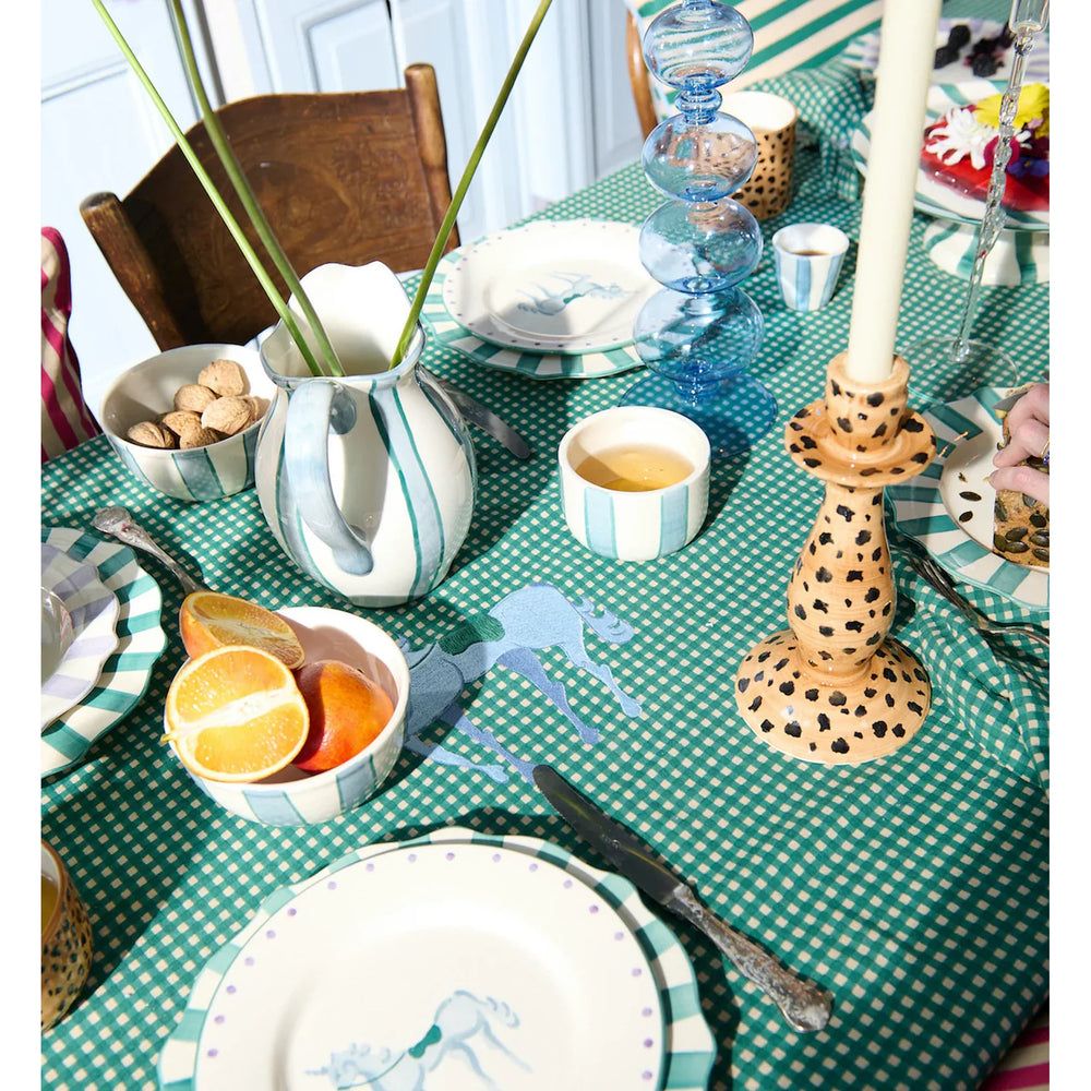 Anna + Nina Svijećnjak - Leopard - svijeće i dekor