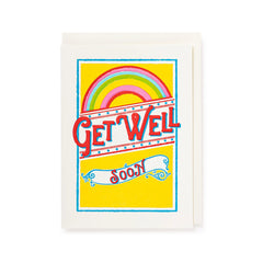 Archivist čestitka Get Well Soon Rainbow