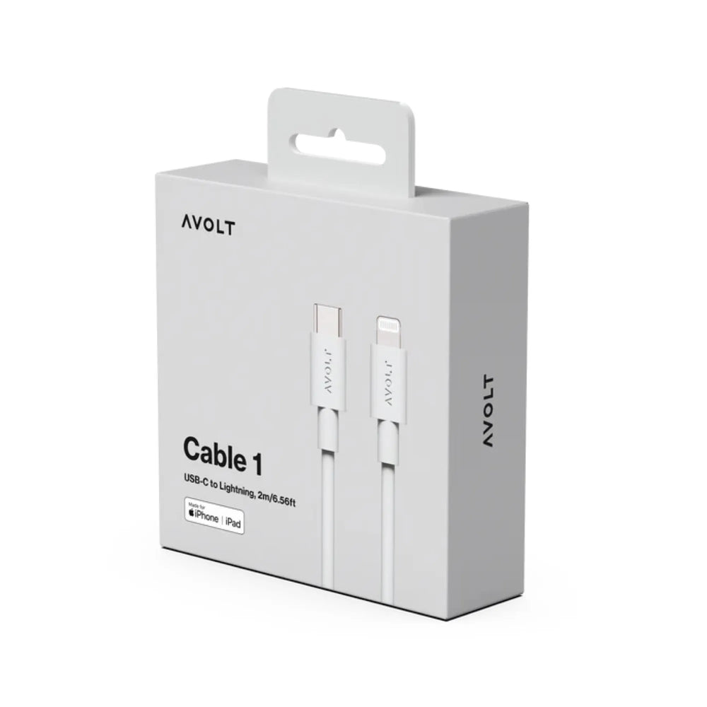 Kabel 1 - USB-C Gotland Grey - 2 m brenda Avolt