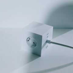 Avolt Square 1 Opal White USB-C - 1,8 m | SHARENO