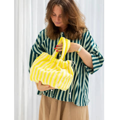 Bongusta Naram Mala Torba Pristine & Neon Yellow