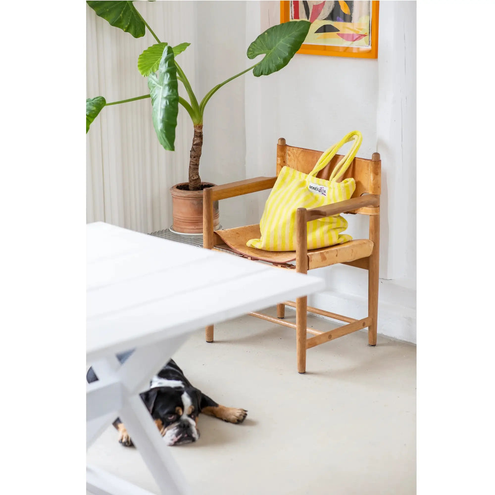 Bongusta Naram Torba Pristine & Neon Yellow