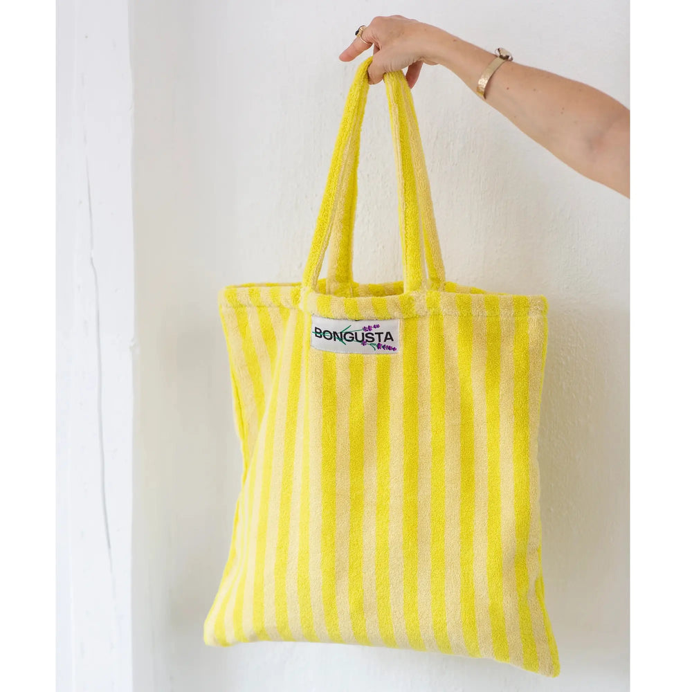 Bongusta Naram Torba Pristine & Neon Yellow