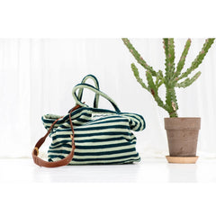 Bongusta Naram Velika torba Sea Foam & Deep Teal