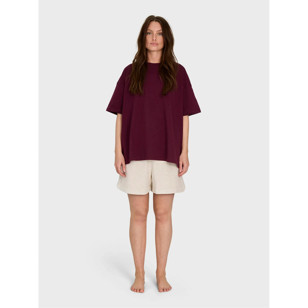 Bongusta Pamučna majica  Wine na modelu