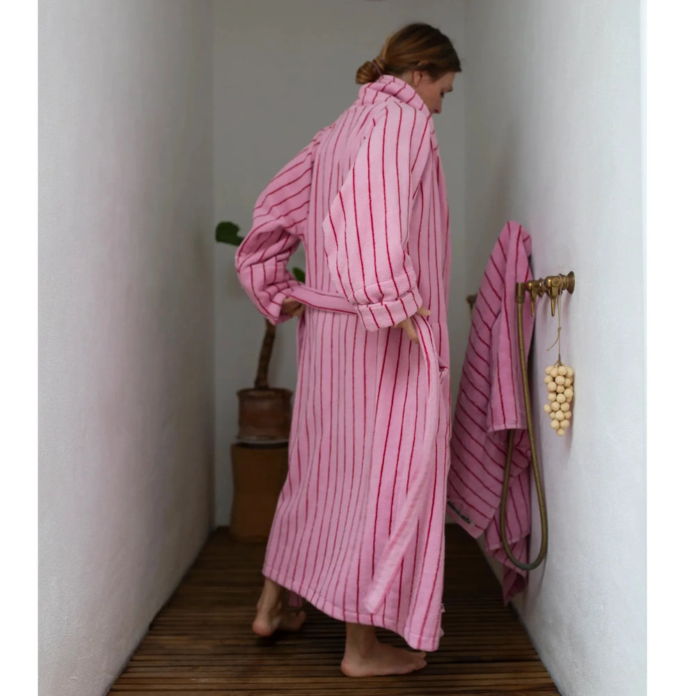 Pamučni Kućni ogrtač - Baby Pink & Ski Patrol - kućna odjeća - Bongusta - prikaz 6