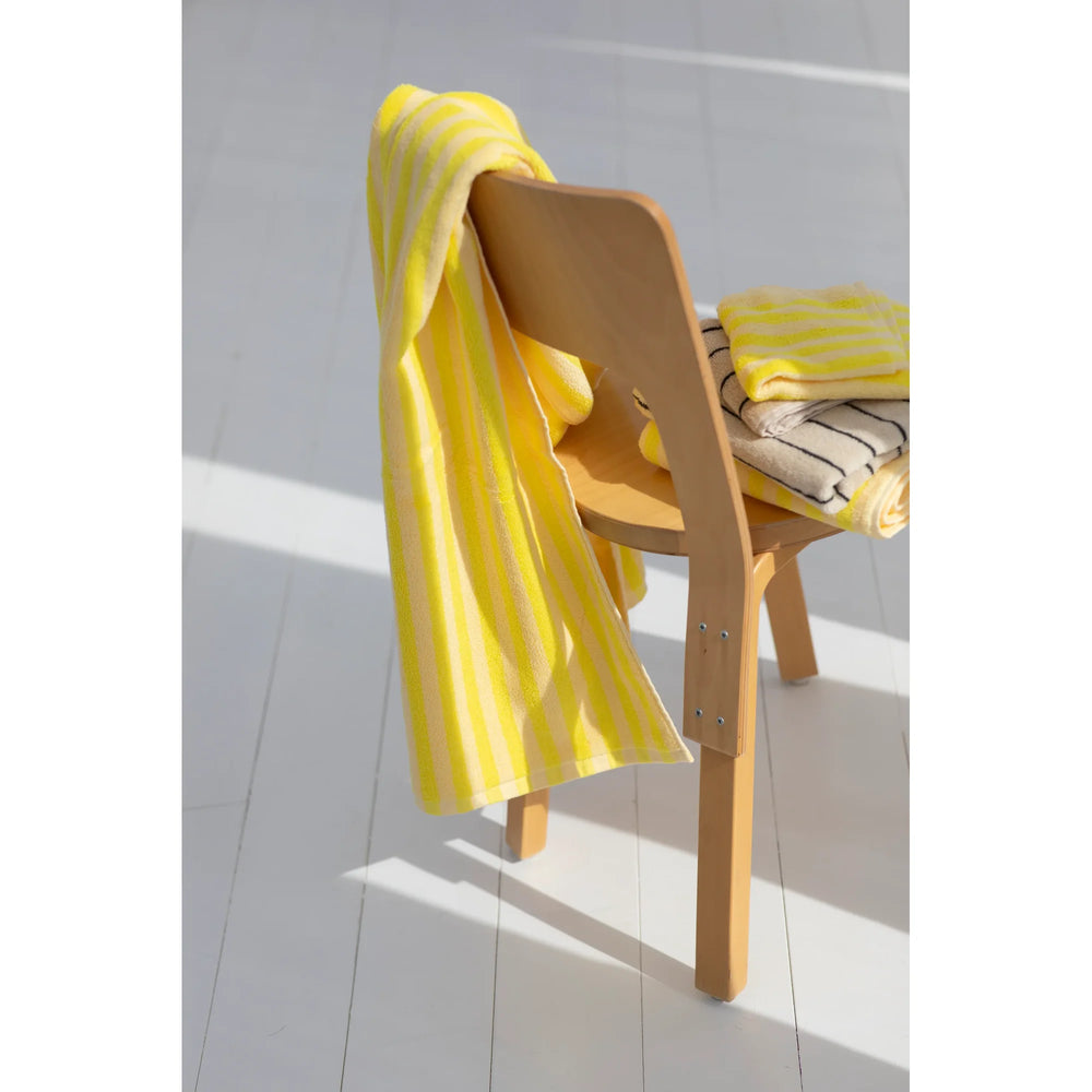 Bongusta Ručnik Pristine & Neon Yellow | SHARENO