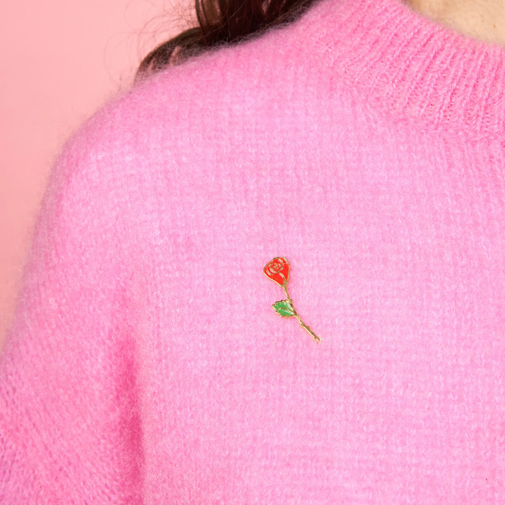 Broš Rose brenda Coucou Suzette