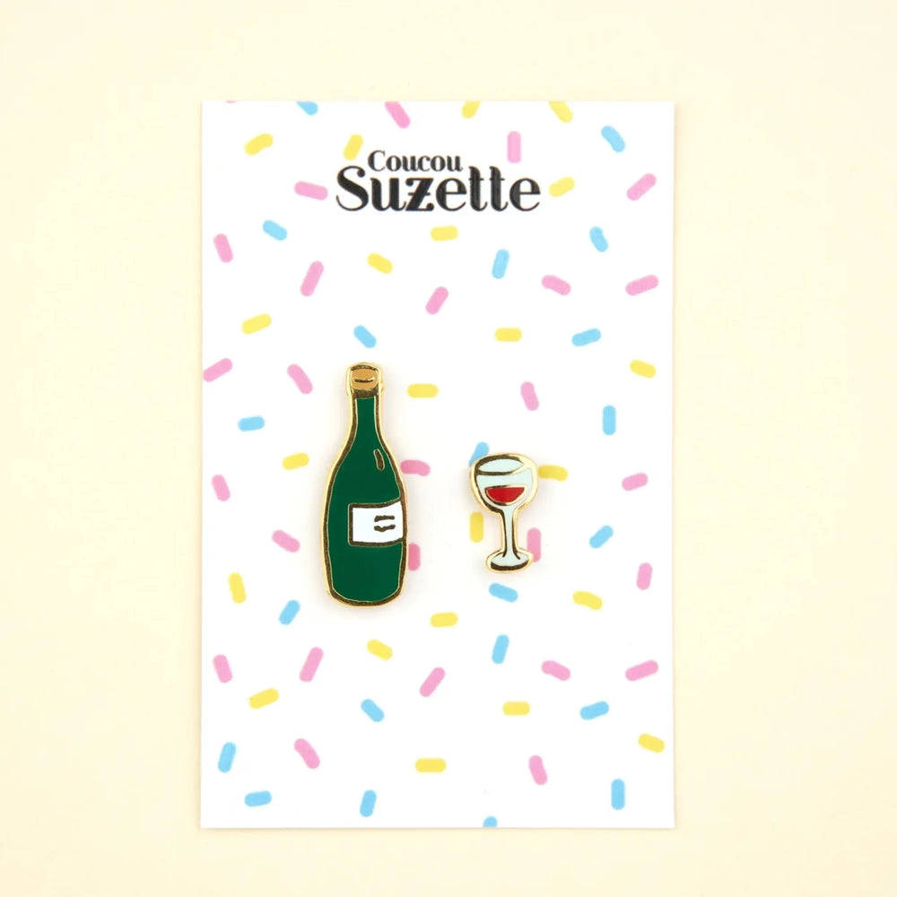 Broš Wine Coucou Suzette - dodatni prikaz