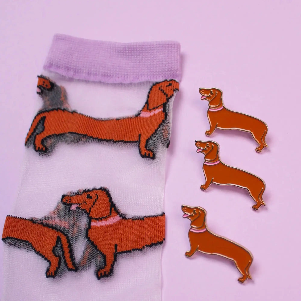 Čarape Dachshund - čarape - Coucou Suzette - prikaz 6
