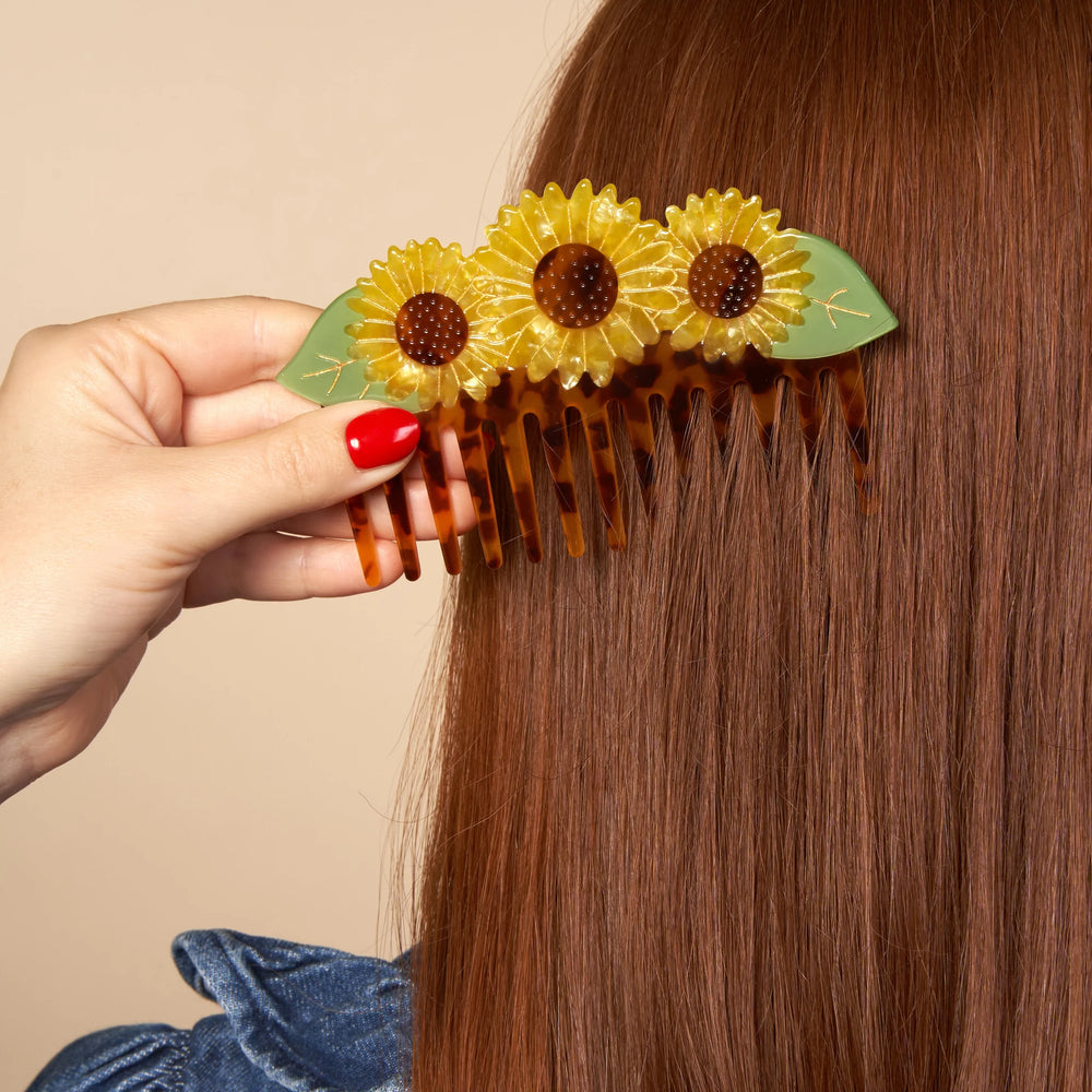 Coucou Suzette Sunflower - češalj za kosu