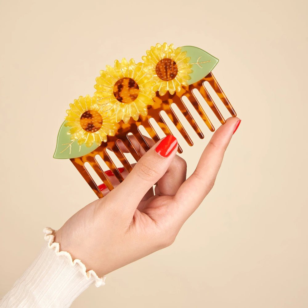 Sunflower - dekorativni češalj Coucou Suzette