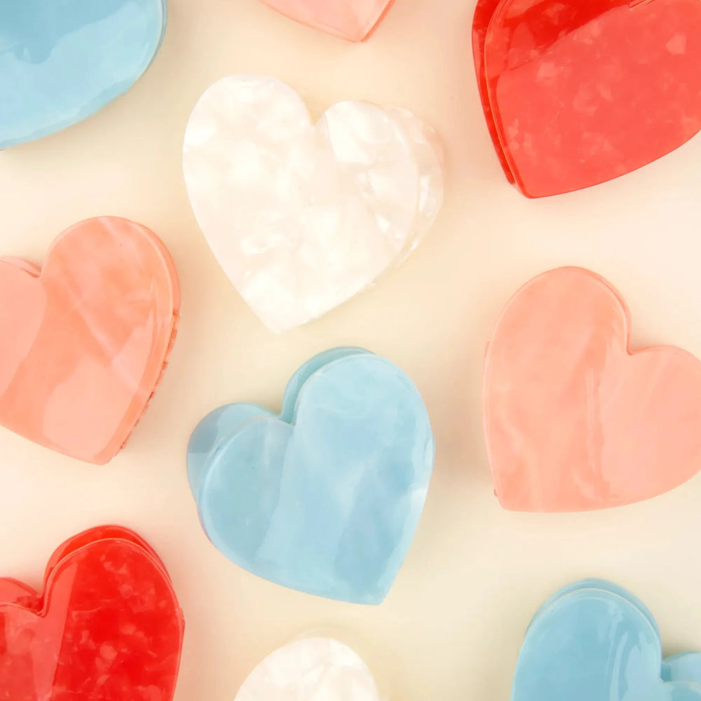 Kopča za kosu Blue Heart - dodaci za kosu - Coucou Suzette - prikaz 6