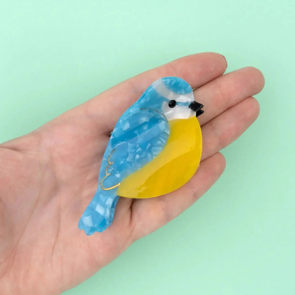 Coucou Suzette Kopča za kosu Blue Tit - dodaci za kosu