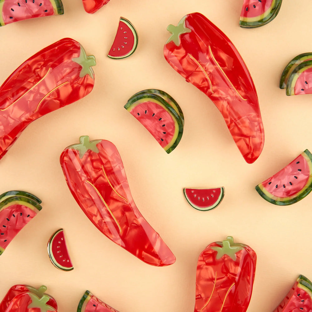 Kopča za kosu Chili Pepper - dodaci za kosu - Coucou Suzette - prikaz 6