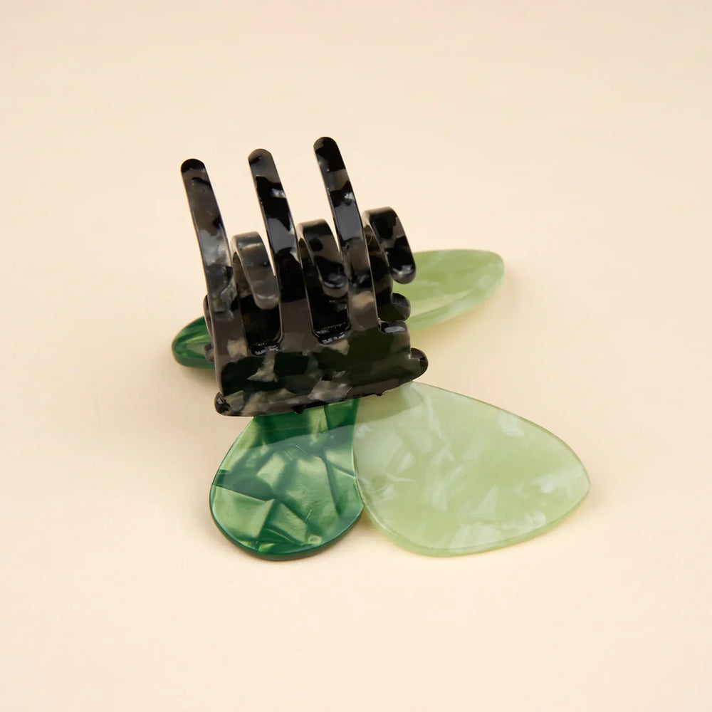 Kopča za kosu Green Butterfly - dodaci za kosu - Coucou Suzette - prikaz 6