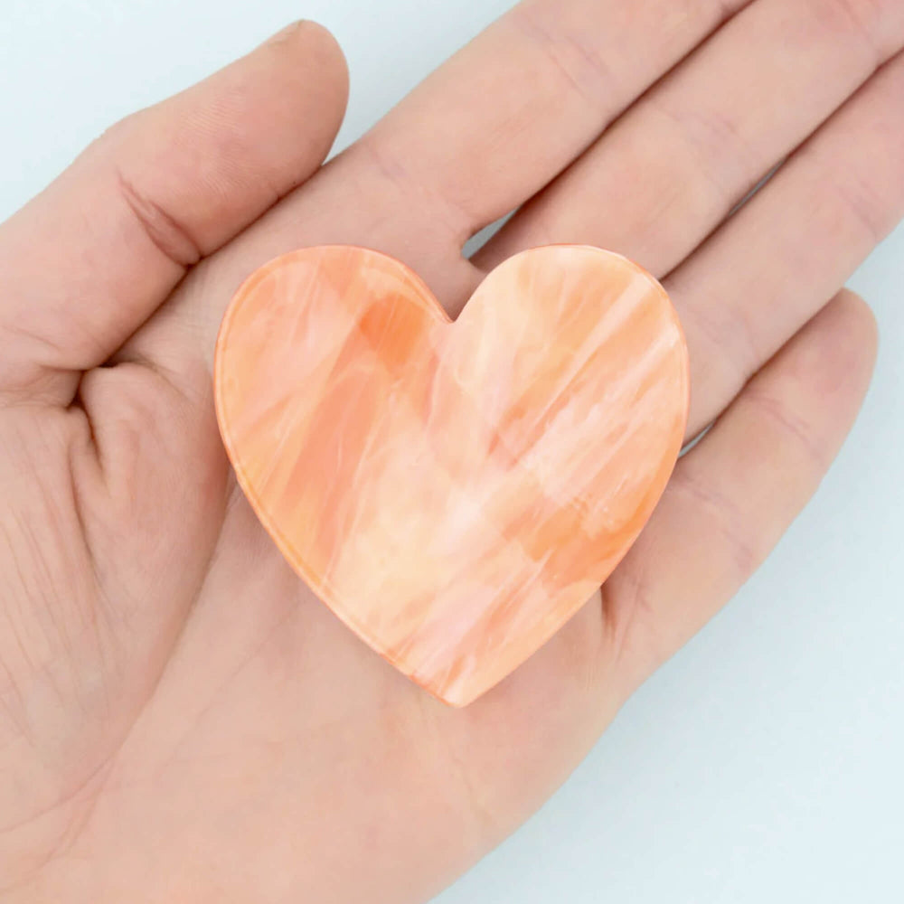 Coucou Suzette Kopča za kosu Pink Heart - dodaci za kosu