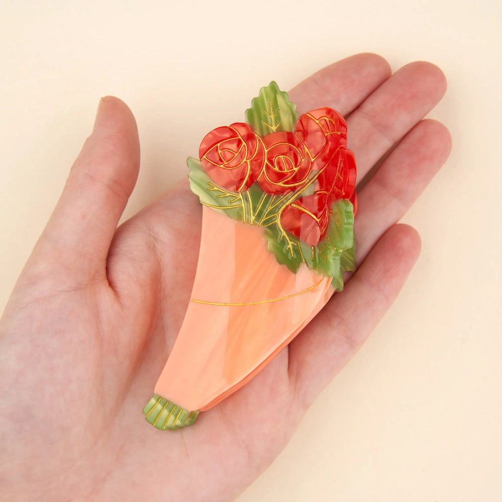 Kopča za kosu Roses Coucou Suzette - dodatni prikaz